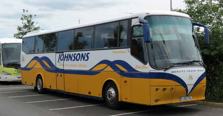 Johnsons Coach Travel Bova Futura YJ05FXL